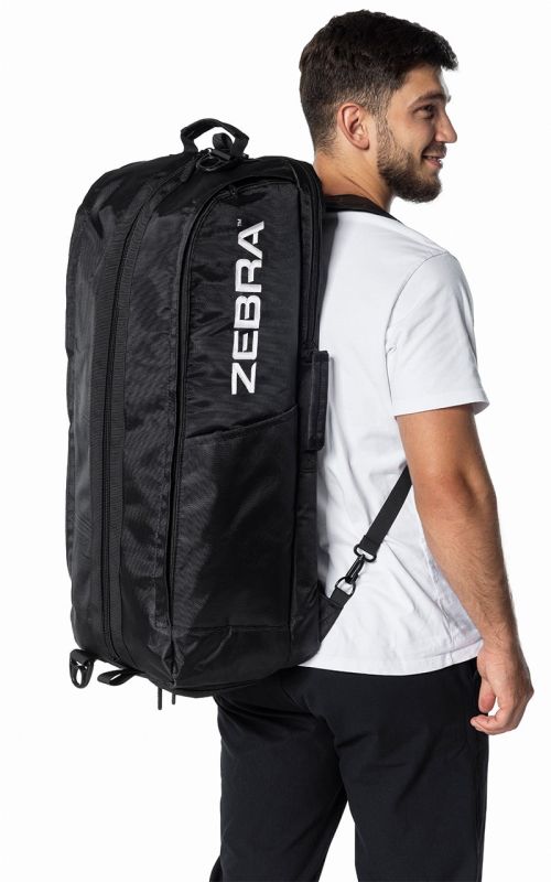 Sports Bag, ZEBRA Combi, black