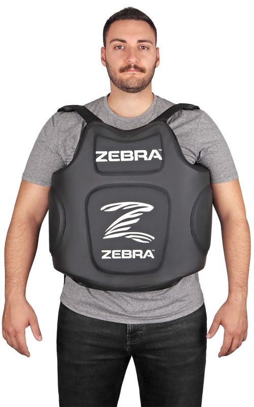 Coach Vest, ZEBRA, PU, black