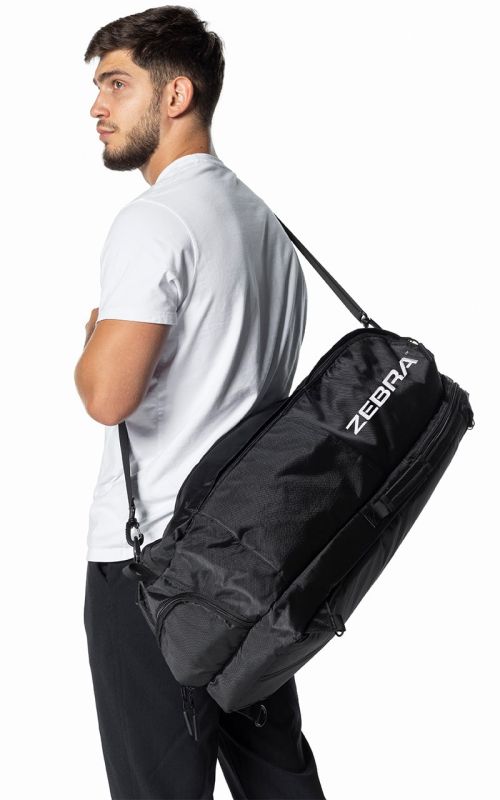 Sports Bag, ZEBRA Combi, black